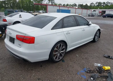 2013 Audi A6 3.0T Premium z USA, uszkodzony, nr VIN WAUHGAFC2DN153202